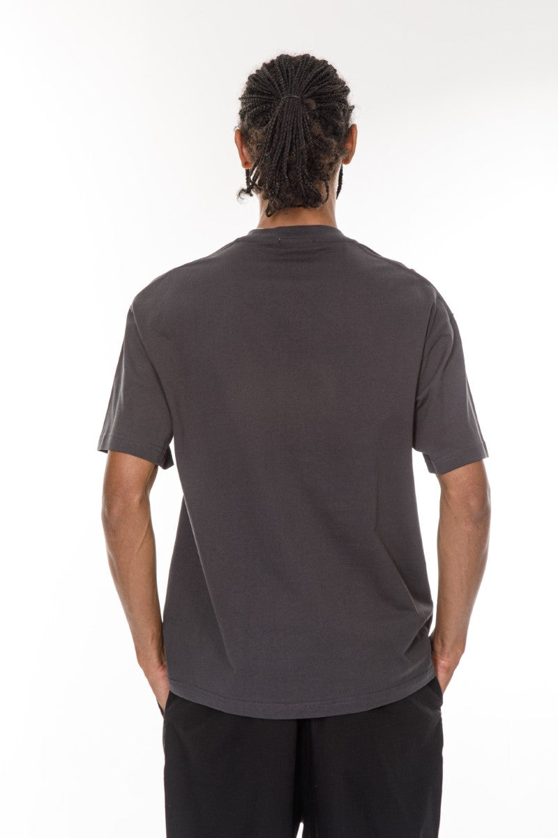 DNM UNITED Grey T-Shirt %100 COTTON - oversized