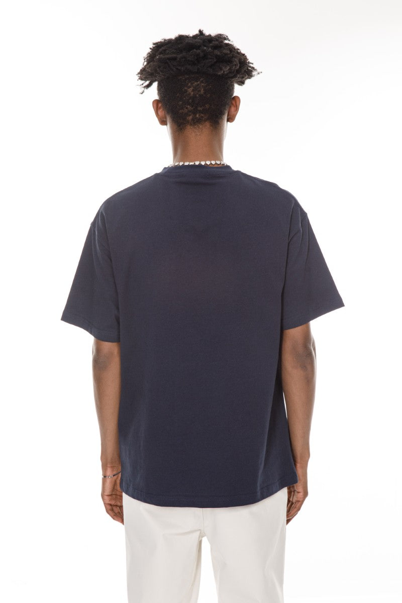 DNM UNITED Navy T-Shirt %100 COTTON - oversized