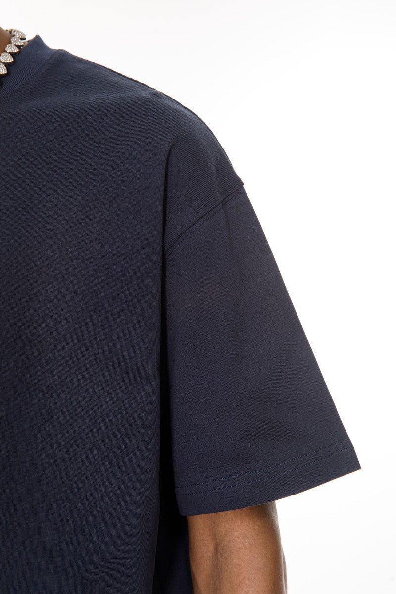 DNM UNITED Navy T-Shirt %100 COTTON - oversized