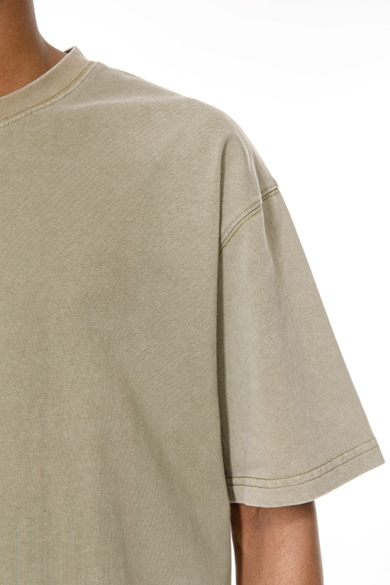 DNM UNITED Army Green T-Shirt %100 COTTON - oversized