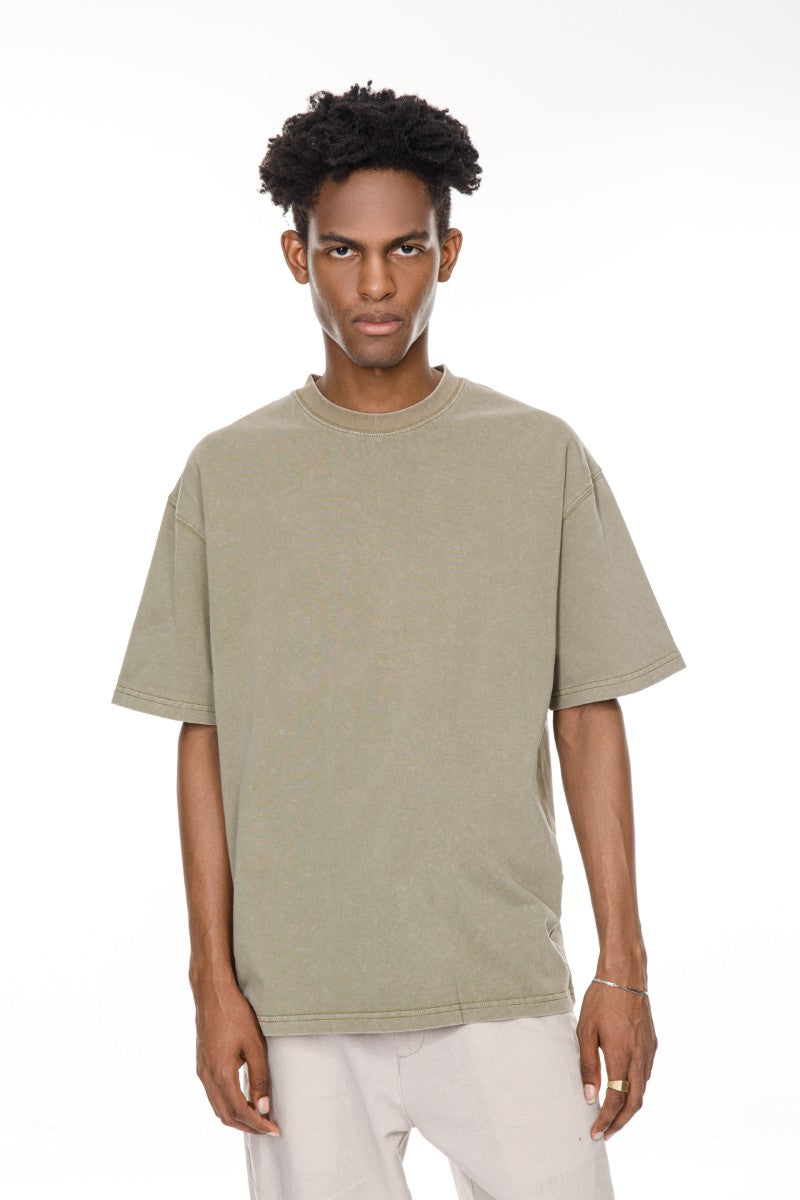 DNM UNITED Army Green T-Shirt %100 COTTON - oversized