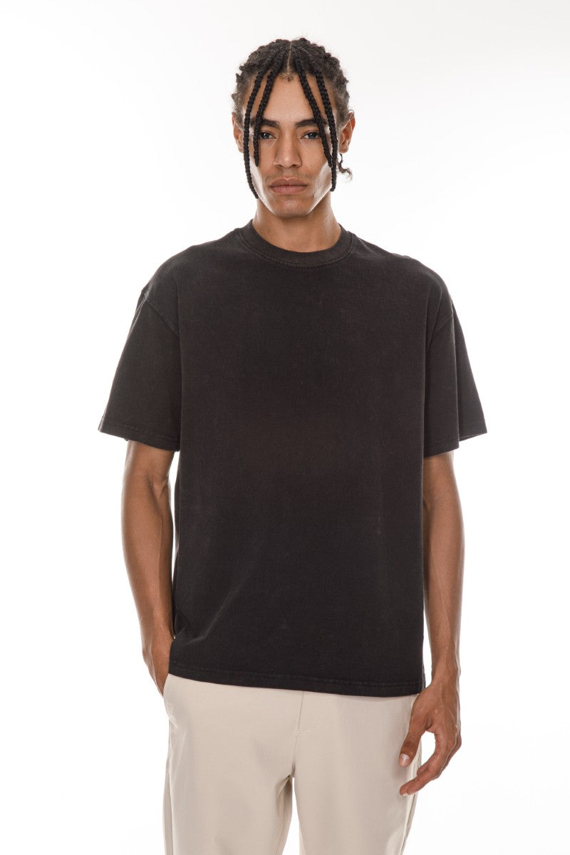 DNM UNITED Black T-Shirt %100 COTTON - oversized