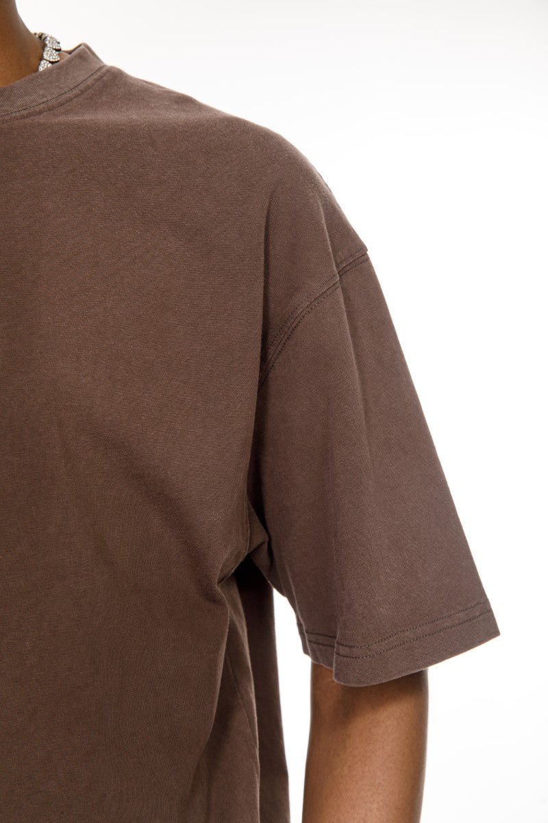 DNM UNITED Brown T-Shirt %100 COTTON - oversized