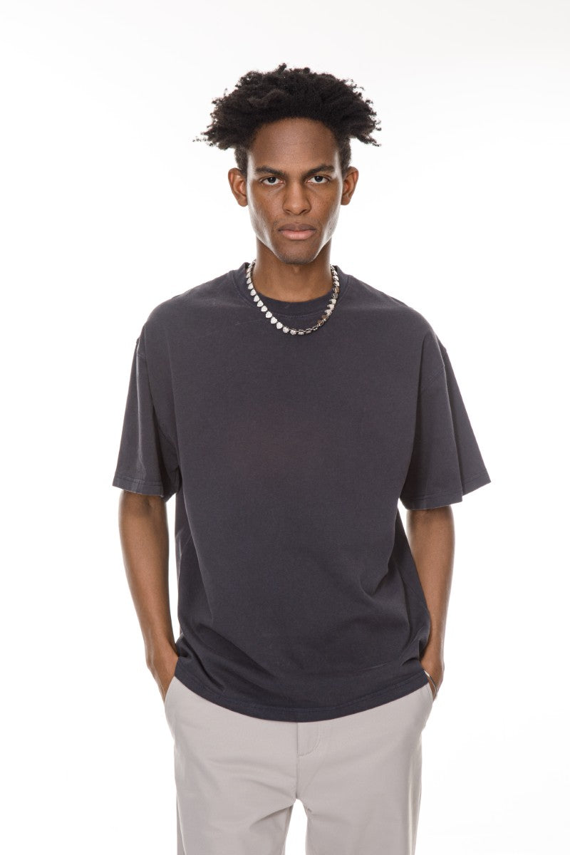 DNM UNITED Grey T-Shirt %100 COTTON - oversized