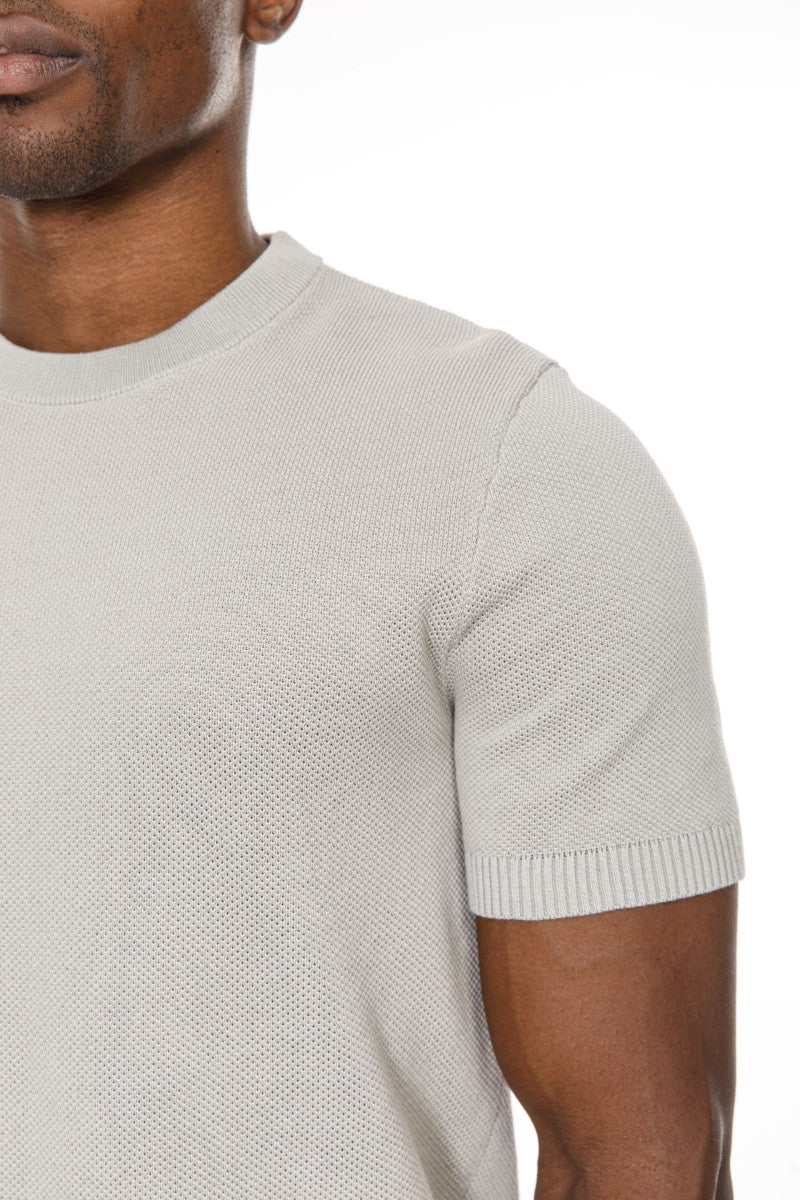 DNM UNITED .Gray T-Shirt – 100% Cotton - Old Money