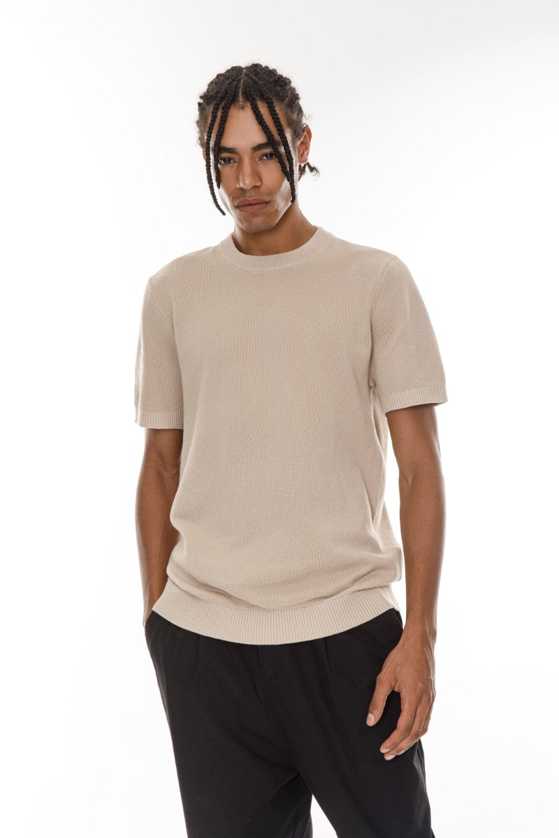 DNM UNITED Off White T-Shirt – 100% Cotton - old money