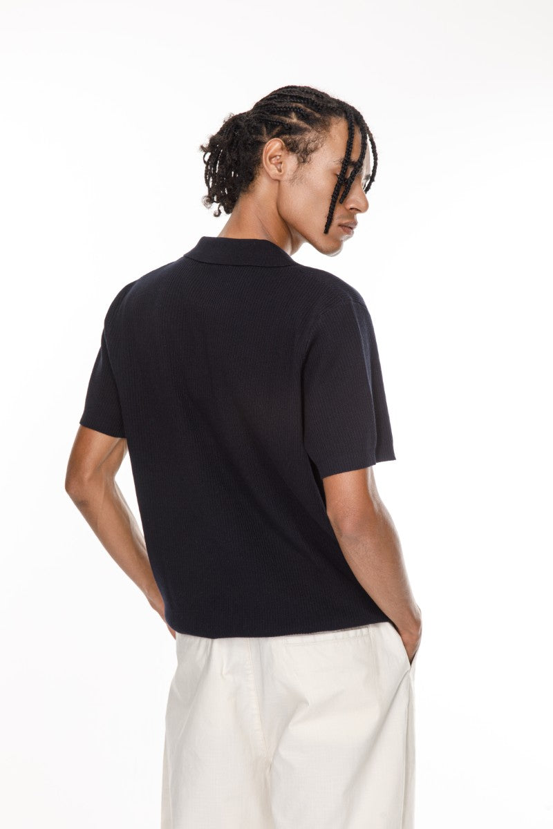 DNM UNITED D.Navy T-Shirt – 100% Cotton - old money