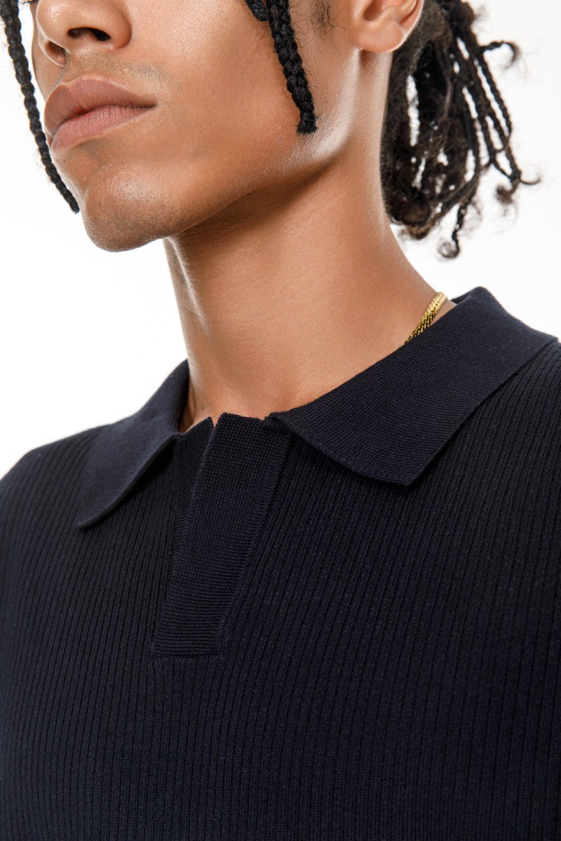 DNM UNITED D.Navy T-Shirt – 100% Cotton - old money