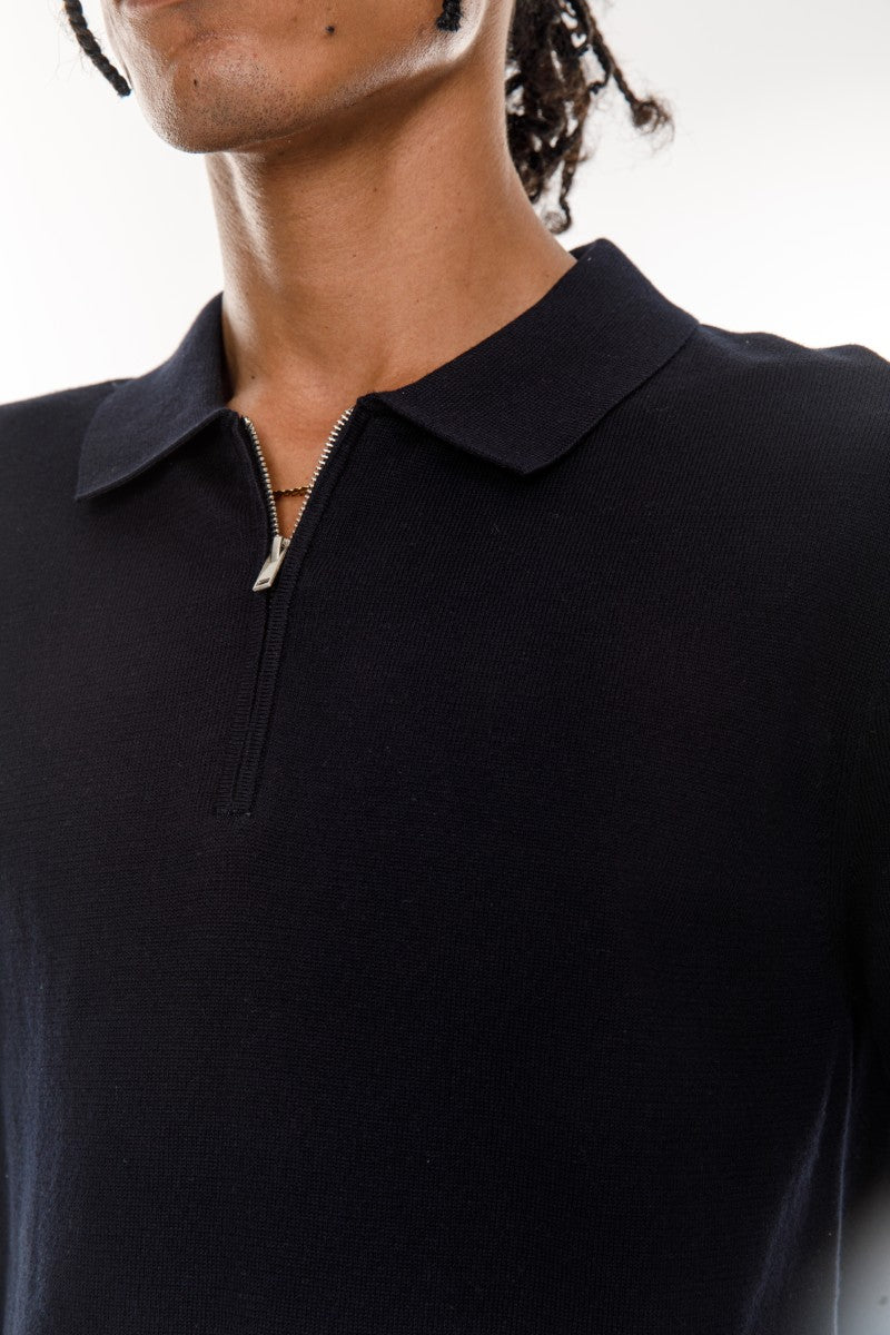 DNM UNITED D.Navy T-Shirt – 100% Cotton - old money